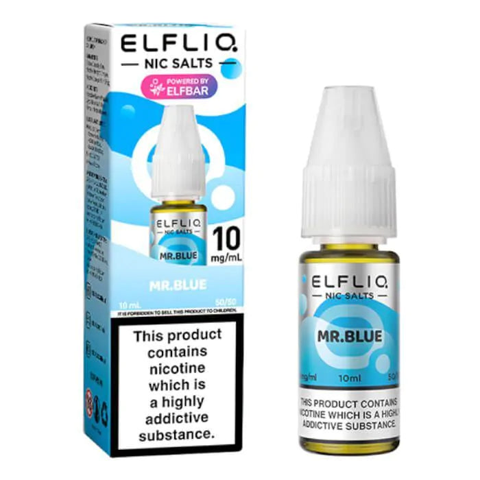 Mr Blue 10ml by Elfliq Nic Salt