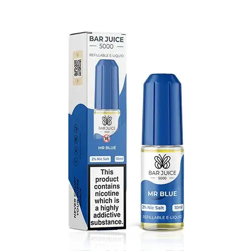 Mr Blue 10ml Nic Salt by Bar Juice 5000