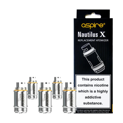 Nautilus X XS Coils 5-PK by Aspire