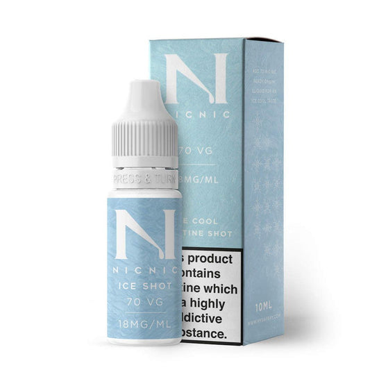 18mg 70VG Ice Cool Nicotine Shot by Nic Nic