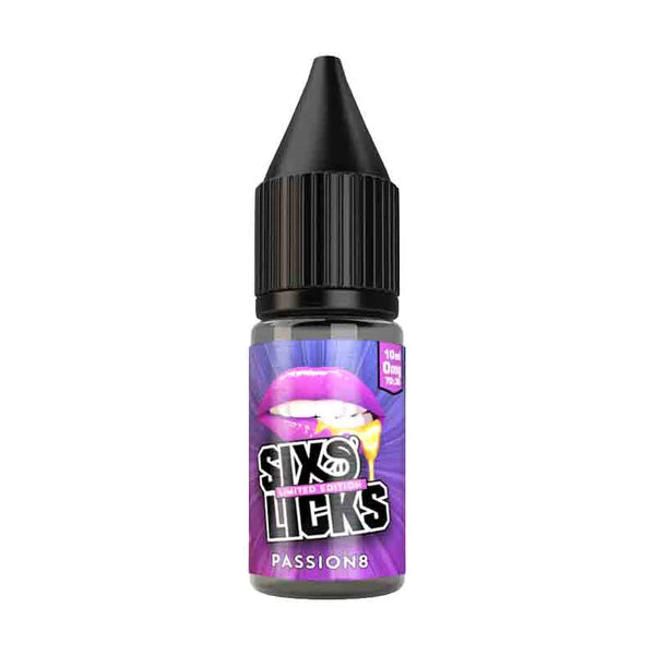 Passion8 10ml Nic Salt by Six Licks