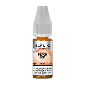 Peach Ice 10ml by Elfliq Nic Salt