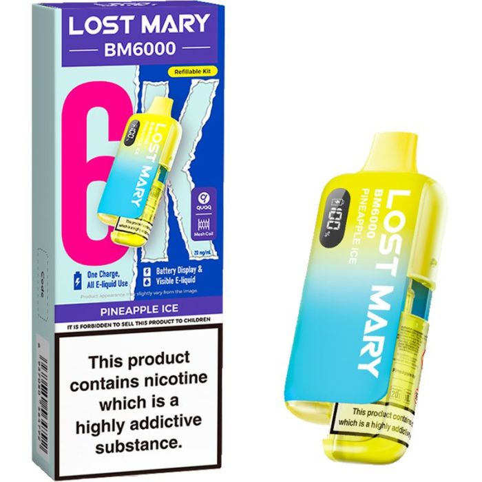 BM6000 Prefilled Pod Kit by Lost Mary