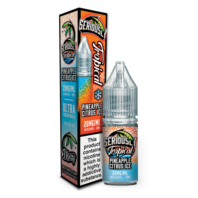 Pineapple Citrus Ice 10ml Nic Salt By Seriously Tropical