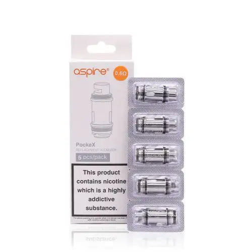 PockeX Coils 5-PK by Aspire