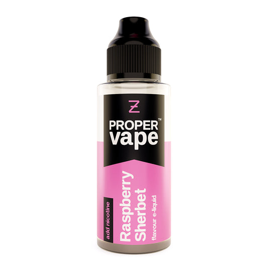 Raspberry Sherbet 100ml by Proper Vape