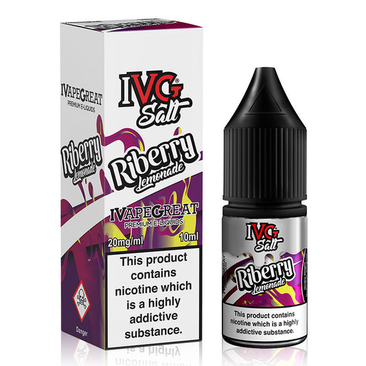 Riberry Lemonade 10ml by IVG Nic Salt