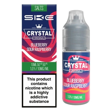 Blueberry Sour Raspberry 10ml by SKE Crystal Nic Salt