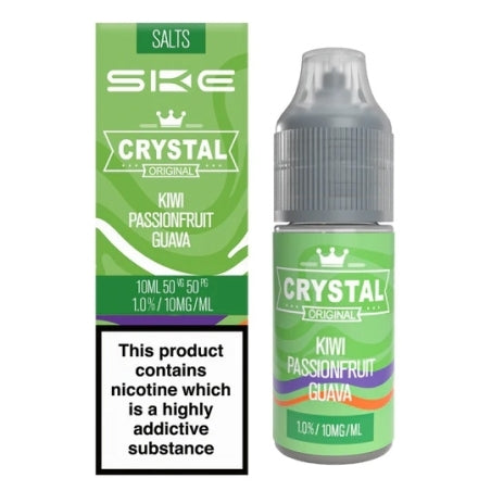 Kiwi Passion Fruit Guava 10ml by SKE Crystal Nic Salt