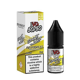 Straight 'N' Cut Tobacco 10ml by IVG 50/50