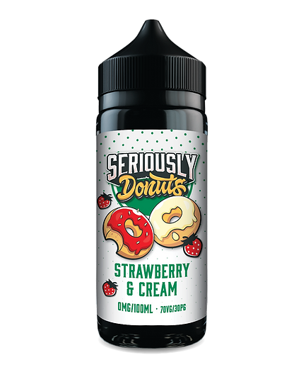 Strawberry & Cream 100ml by Seriously Donuts