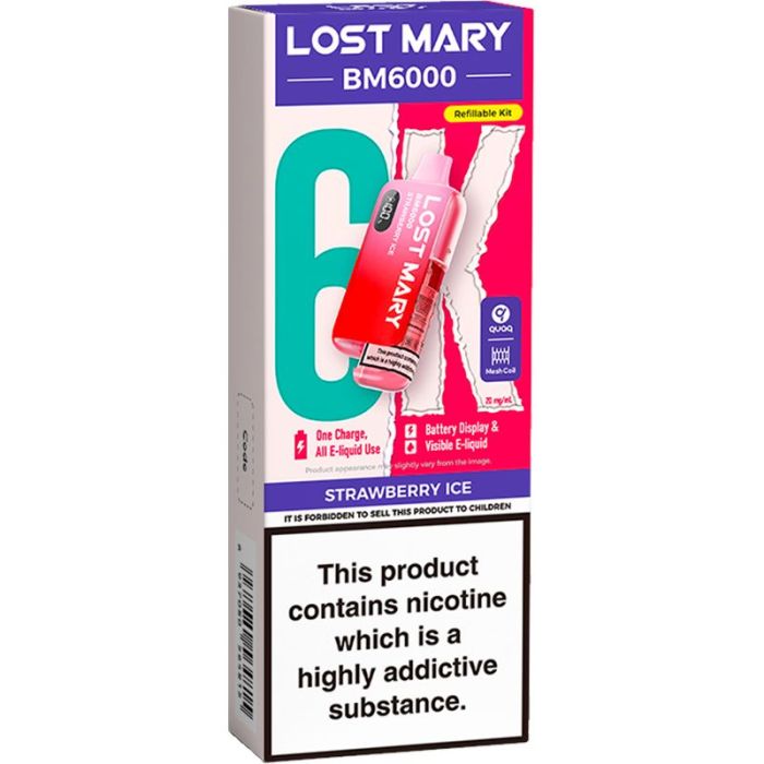 BM6000 Prefilled Pod Kit by Lost Mary
