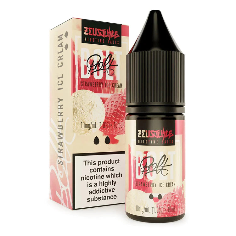 Strawberry Ice-cream 10ml by Bolt Nic Salt