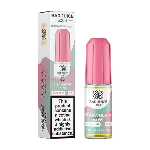 Strawberry Kiwi 10ml Nic Salt by Bar Juice 5000