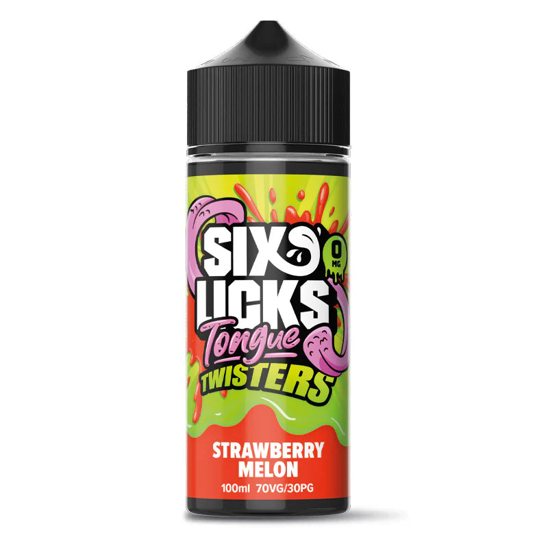 Strawberry Melon 100ml By Six Licks Tongue Twisters