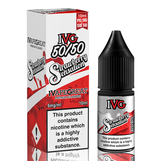 Strawberry Sensation 10ml by IVG 50/50