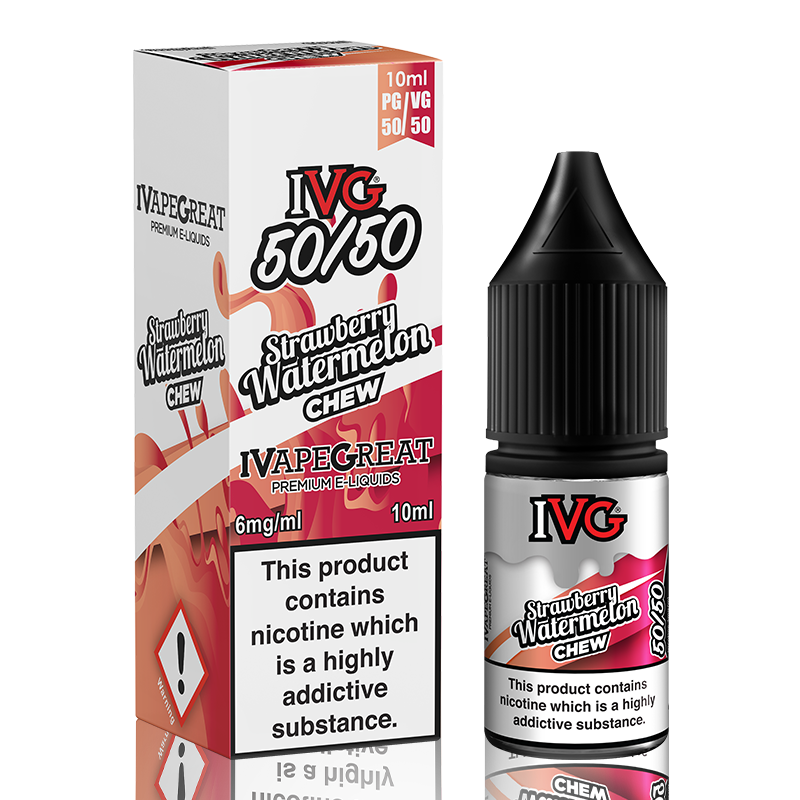 Strawberry Watermelon Chew 10ml by IVG 50/50