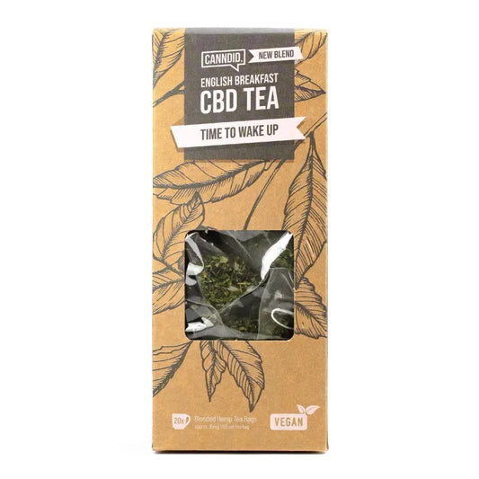 CBD English Breakfast Tea – 20x Hemp Tea Bags