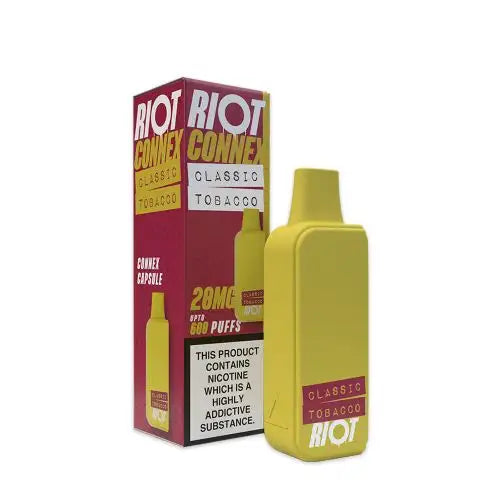 Connex 600 Prefilled Vape Pods by Riot