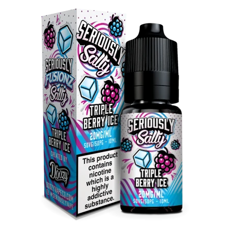 Triple Berry Ice 10ml Nic Salt by Seriously Salty