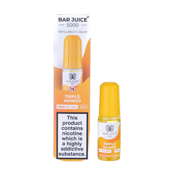 Triple Mango 10ml Nic Salt by Bar Juice 5000