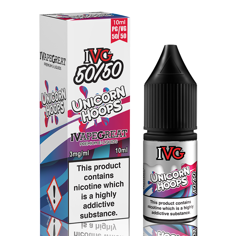 Unicorn Hoops 10ml by IVG 50/50