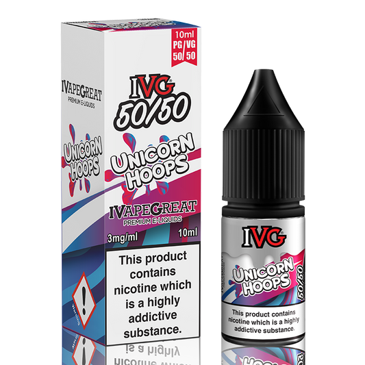 Unicorn Hoops 10ml by IVG 50/50