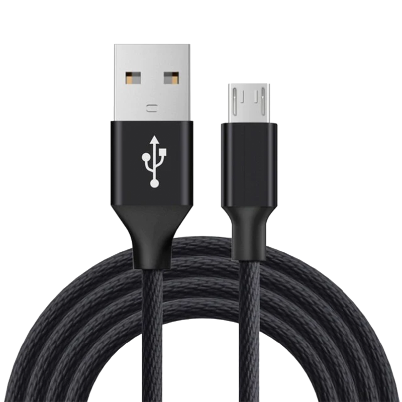 1M Nylon Braided Micro USB Cable