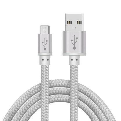 1M Nylon Braided Micro USB Cable