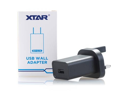 UK/USB Plug Adapter by XTAR