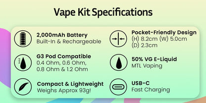 Caliburn G4 Pro Koko Pod Kit by Uwell