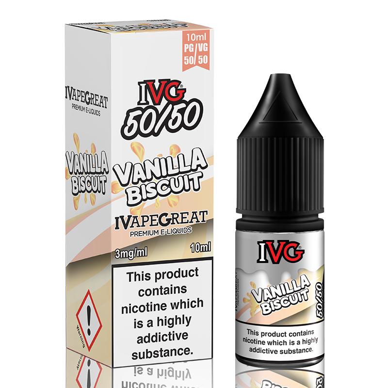 Vanilla Biscuit 10ml by IVG 50/50