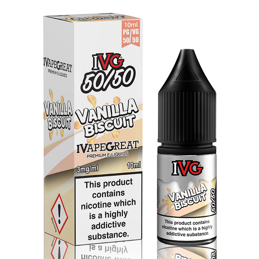 Vanilla Biscuit 10ml by IVG 50/50