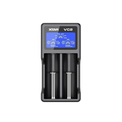 VC2 Dual Battery Charger by XTAR