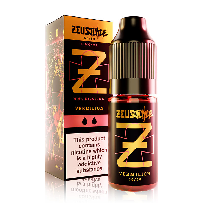 Vermilion 10ml by Zeus Juice 50/50