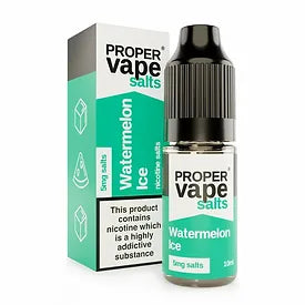 Watermelon Ice 10ml by Proper Vape Nic Salt