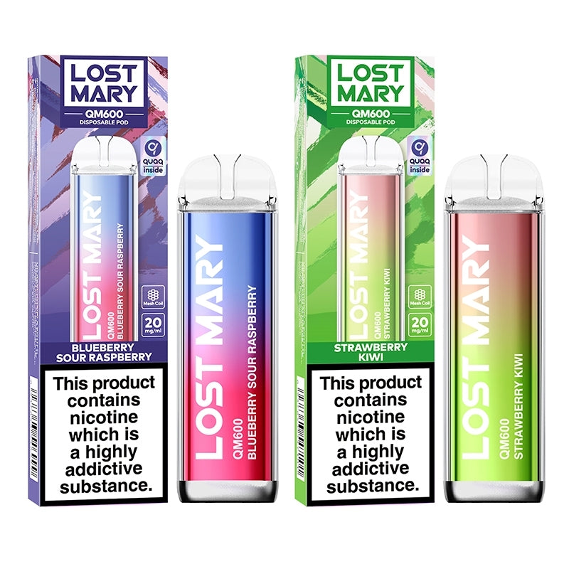 Lost Mary QM600 (Mesh Coil) Disposable Vape